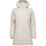 Columbia POWDER LITE II MID JACKET Dámská dlouhá zimní bunda, béžová, velikost