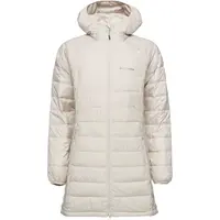 Columbia POWDER LITE II MID JACKET Dámská dlouhá zimní bunda, béžová, velikost
