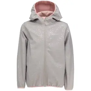 Lewro ZULI Dívčí softshellová bunda, šedá, velikost 116-122