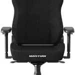 Herní židle DXRacer MARTIAN s elektrickým ovládáním, černá, látková