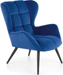HALMAR Křeslo TYRION modré