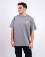 Tričko Armedangels Markos Un-wasted silver melange