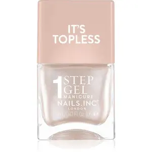 Nails Inc. It’s Topless gelový lak na nehty pro dlouhotrvající efekt odstín Simone 14 ml