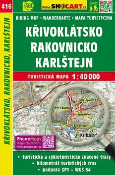 SC 416 Křivoklátsko, Kalštejnsko, Rakovnicko 1:40 000