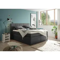 MID.YOU POSTEL BOXSPRING, 180/200 cm, jílová barva