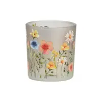 NÁDOBKA NA ČAJOVOU SVÍČKU sklo