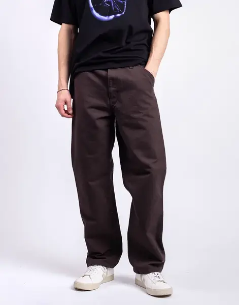 Carhartt WIP Single Knee Pant Tobacco rinsed W32/L32
