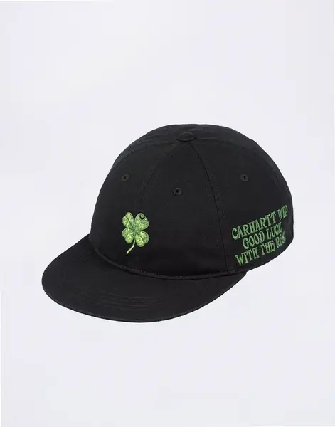 Carhartt WIP Clover Cap Black/Black