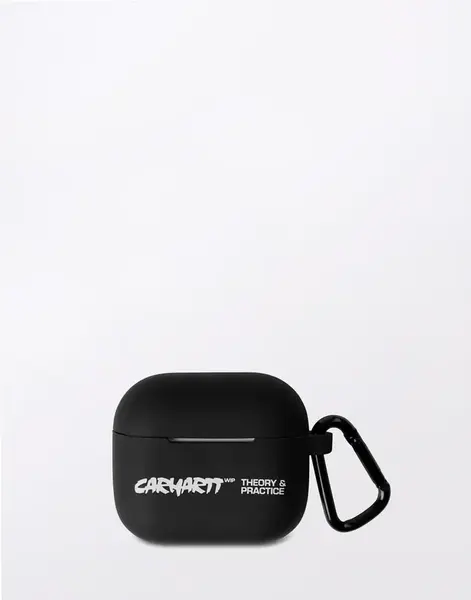 Carhartt WIP Theory and Practice AirPods Case - AirPods 3 Black/White