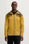 Bunda Columbia pánská, žlutá barva, přechodná