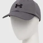 Kšiltovka Under Armour šedá barva, s aplikací, 1376705