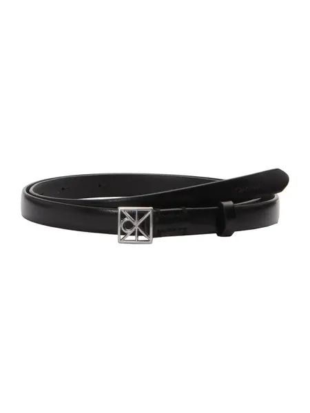 Calvin Klein Opasky  čierna / strieborná