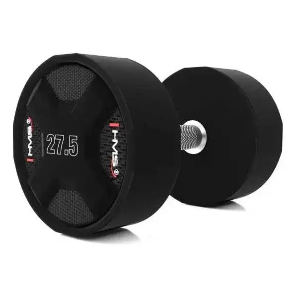 HMS HPC 27,5 KG Jednoručná činka, čierna, veľkosť 27,5 KG