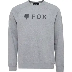 Fox FLEECE CREW Pánska mikina, sivá, veľkosť