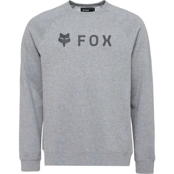 Fox FLEECE CREW Pánska mikina, sivá, veľkosť