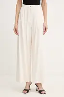 Kalhoty s příměsí lnu Marella MLMALAMARONOFOU