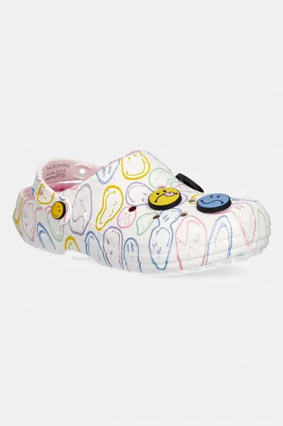 Pantofle Crocs Smiley Classic Lined Clog