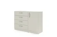 Komoda Braga BRK2 Barva korpusu: Kašmír, Úchytky: Kovové