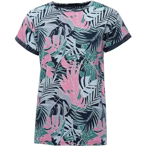 ALPINE PRO OLAKA Dámské triko, tmavě modrá, velikost