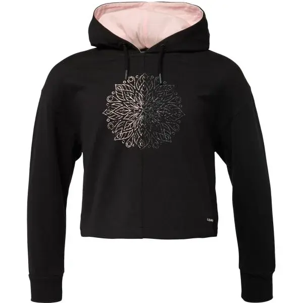 LOAP DOKSY Dívčí mikina, černá, velikost 112-116