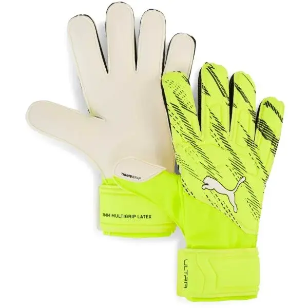 Puma ULTRA MATCH RC Pánské brankářské rukavice, žlutá, velikost