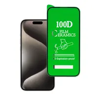 MG Ceramic ochranná fólia na iPhone 15 Pro, čierne