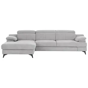Livetastic ROHOVÁ SEDAČKA, textil, barvy stříbra