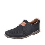 Rieker Slip-on obuv  svetlohnedá / čierna