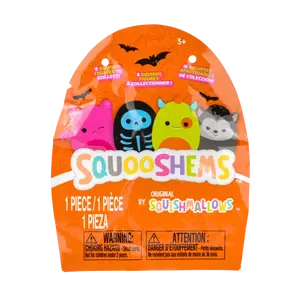 SQUISHMALLOWS Squooshems Mystery antistres figurka - Halloween