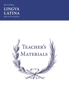 Lingua Latina: Teacher's Materials/Key - Hans H. Orberg