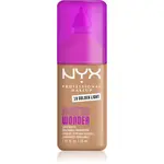 NYX Professional Makeup Make ‘Em Wonder ľahký zmatňujúci make-up odtieň 18 Golden Light 30 ml