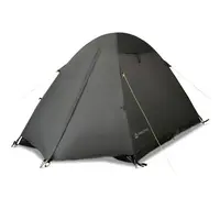 ALPINE PRO DELAJE Turistický stan, čierna, veľkosť