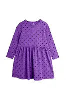 Dívčí šaty Mini Rodini fialová barva, mini, 2475011145