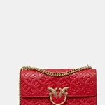 Kožená kabelka Pinko