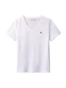 Calvin Klein Jeans Tričko  čierna / biela