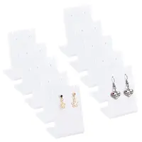 10Pcs Acrylic Earring Stands Displays