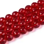 Transparent Glass Bead Strands