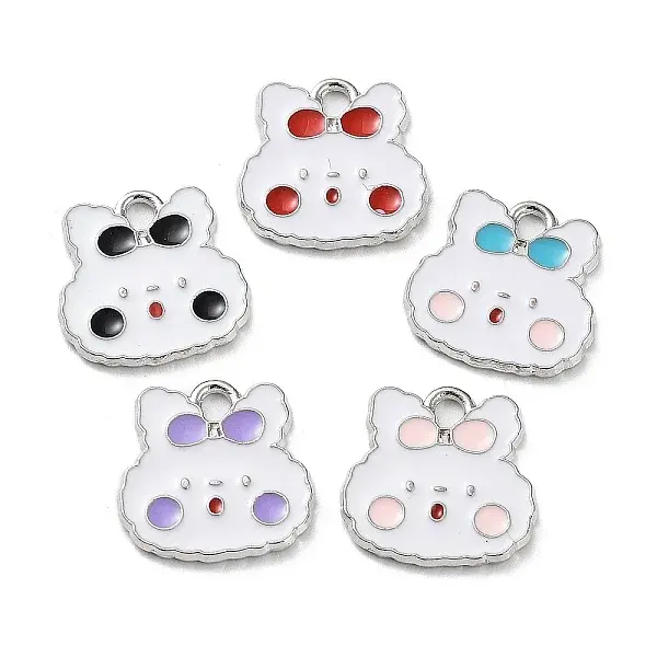 Alloy Enamel Pendants