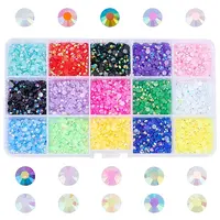 Resin Flat Round Shape Cabochons