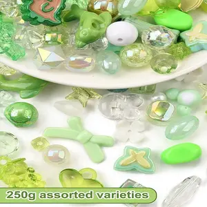 250G Opaque & Transparent Acrylic Beads