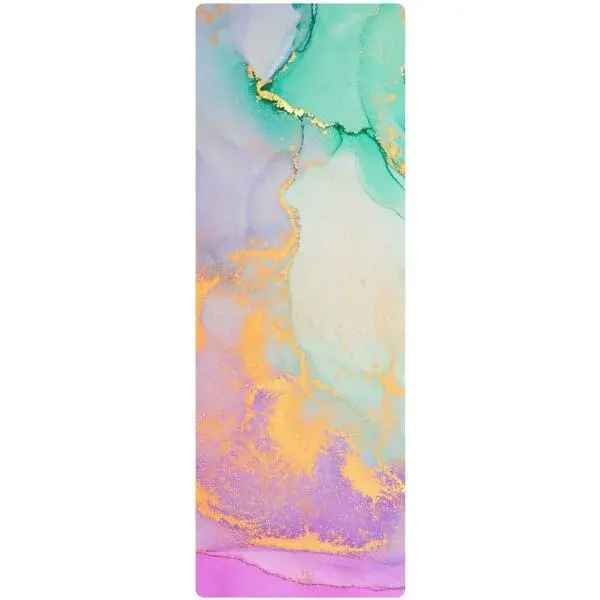 YOGGYS NON-SLIP YOGA MAT SHINE BRIGHT Podložka na jógu profesionální, růžová, velikost