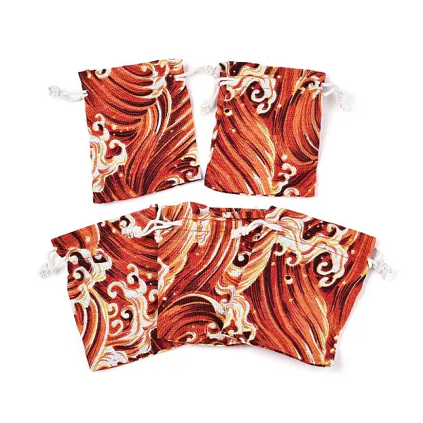 Burlap Packing Pouches