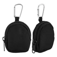 Nylon Zipper Wallets with Alloy Clasps