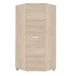 Rohová šatní skříň Maximus M34 Barva korpusu: Dub Sonoma