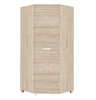 Rohová šatní skříň Maximus M34 Barva korpusu: Dub Sonoma