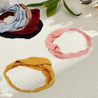 6Pcs 6 Colors Cloth Headbands