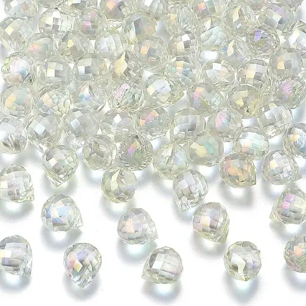 Transparent Glass Charms