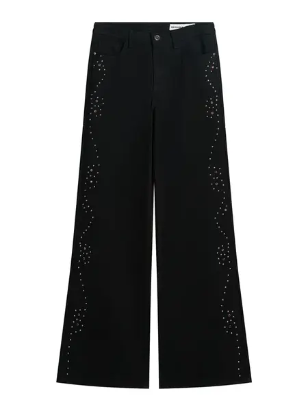 Bershka Džínsy  čierna