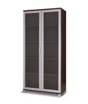 Vitrína Maximus M22 Barva korpusu: kaštan wenge, Rozměry: 100 cm