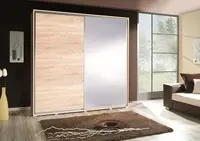 Šatní skříň Penelopa Barva korpusu: Dub - sonoma, Rozměry: 205 cm